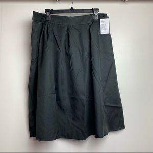Yige Sz 18 zip black skirt full retro look New